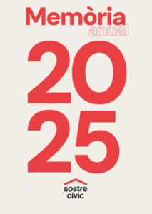 Portada de la memòria 2025